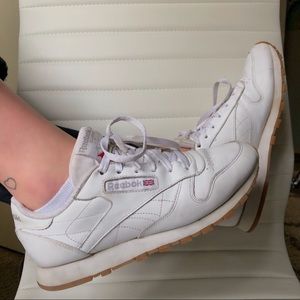 Reebok Classic Leather White Sneakers